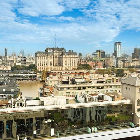 Alvear Icon Hotel Buenos Aires Eksteriør billede View from the 16th floor of the hotel